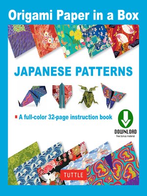 cover image of Origami Paper in a Box--Japanese Patterns